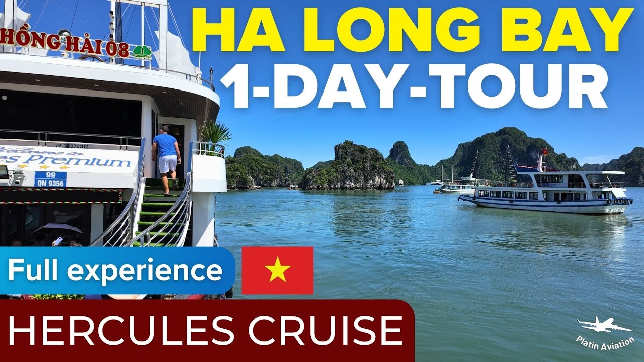 🇻🇳 Ha Long Bay: Is it Worth It? | 1-Day-Tour Honest Experience | Hercules Cruise