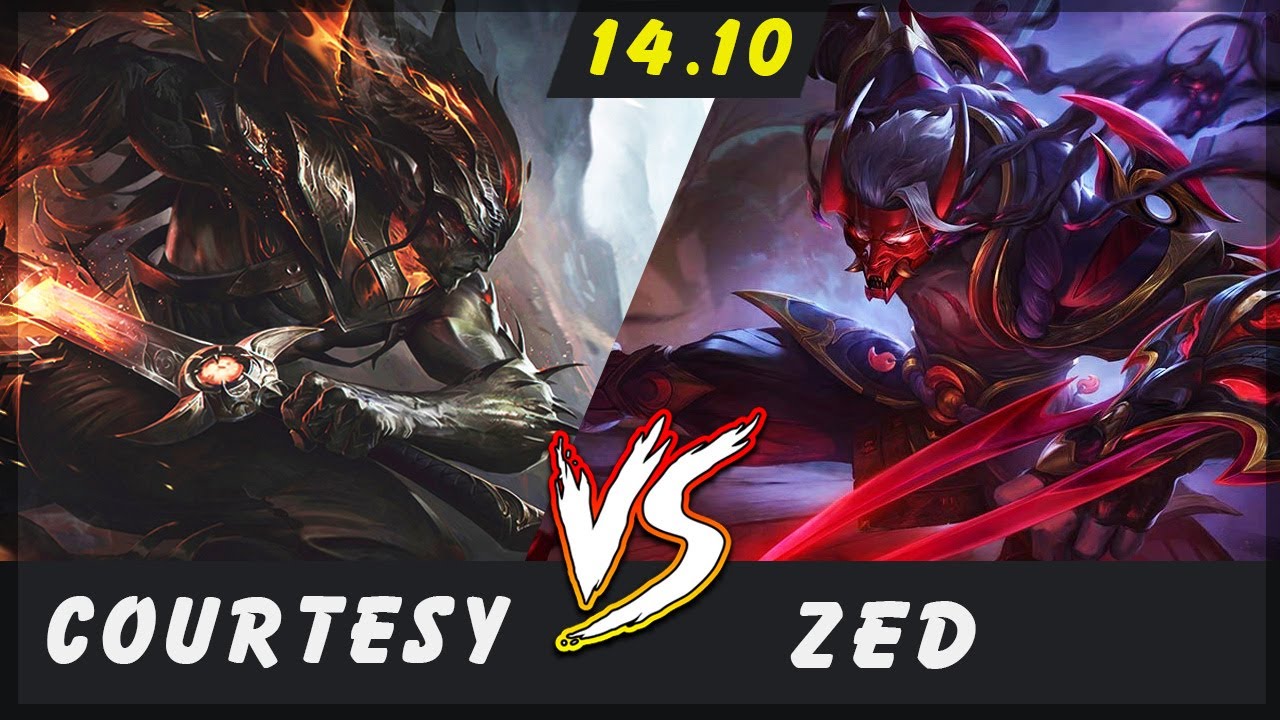 Courtesy - Yasuo vs Zed MID Patch 14.10 - Yasuo Gameplay