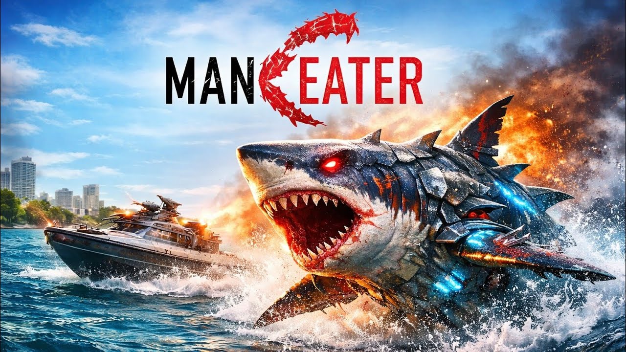 Shark Ban Kar Pure City Me Tabahi! 🦈|Maneater mobile gameplay 