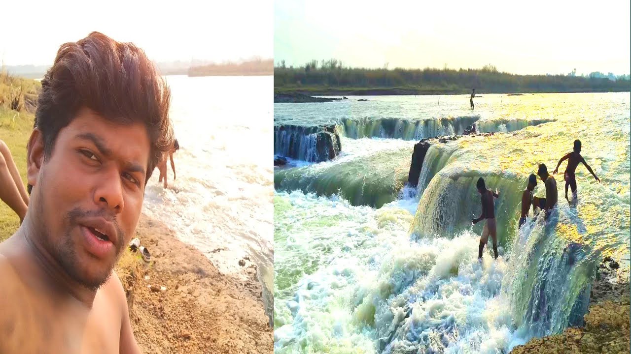 Illambazar River Created New waterfall 