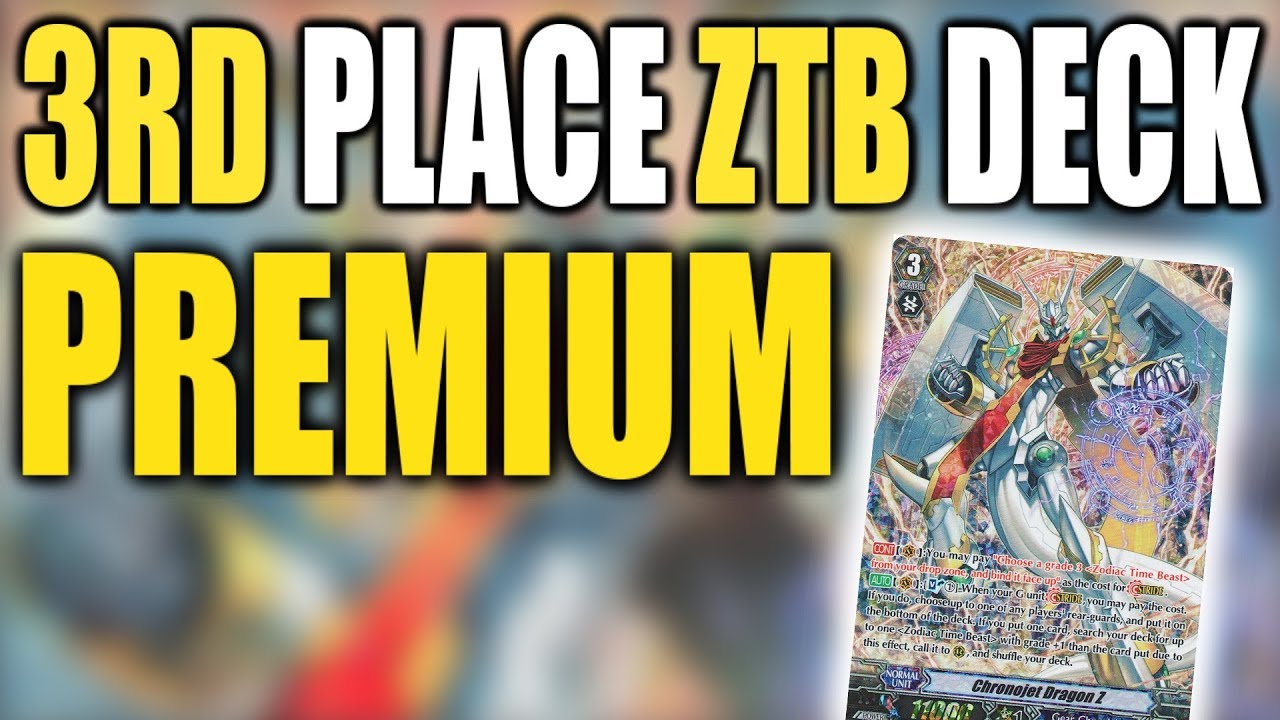 3-е место: Колода ZTB Gear Chronicle (BSF Chicago - Premium)