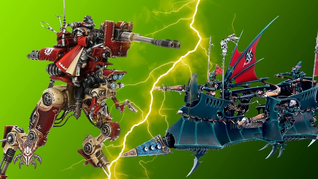 NEW Balance Points - Adeptus Mechanicus vs Drukhari Warhammer 40k Battle Report | Skaredcast