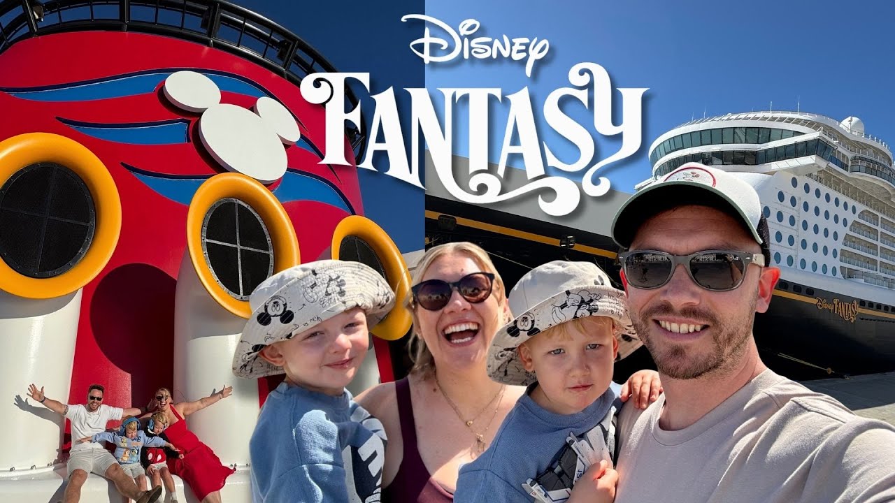 ✨НАШ ПЕРВЫЙ КРУИЗ ПО ДИСНЕЙ — День посадки на Disney Fantasy! | Из Барселоны в Саутгемптон ✨🚢