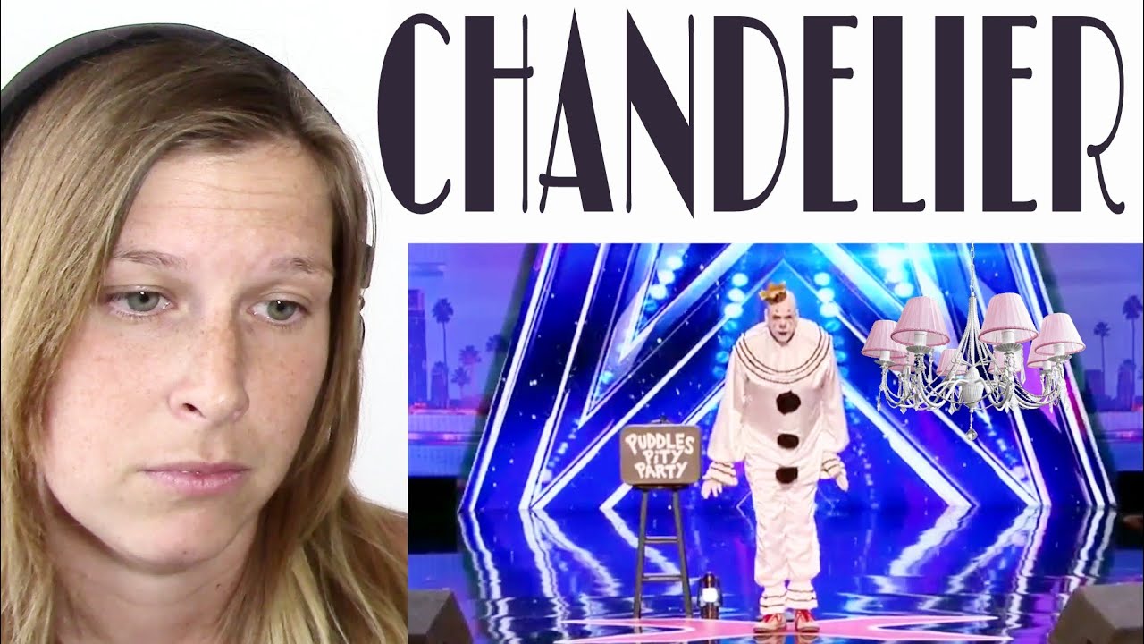 PUDDLES PITY PARTY - CHANDELIER | REACTION