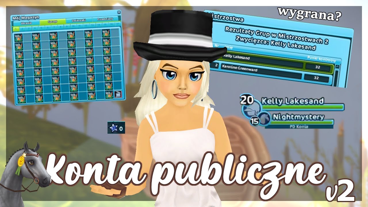 WCHODZĘ NA KONTA PUBLICZNE V2 STAR RIDER I WYGRANA?