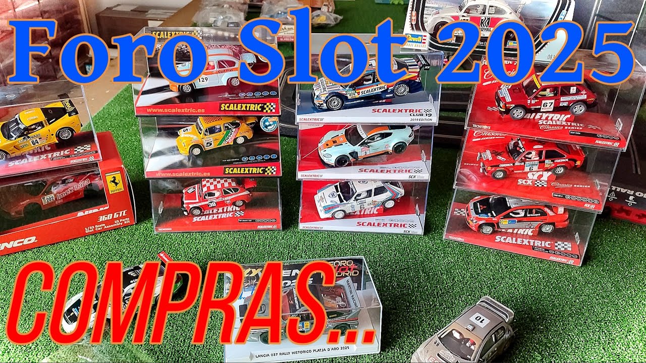 Mis adquisiciones en Foro Slot 2025! Cositas interesantes...🚗🏎🏁