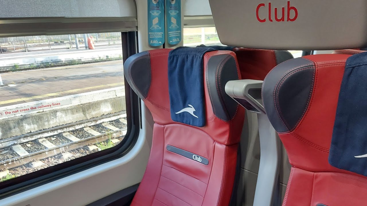 A bordo italo treno evo in Club executive da Verona PN a Roma Termini