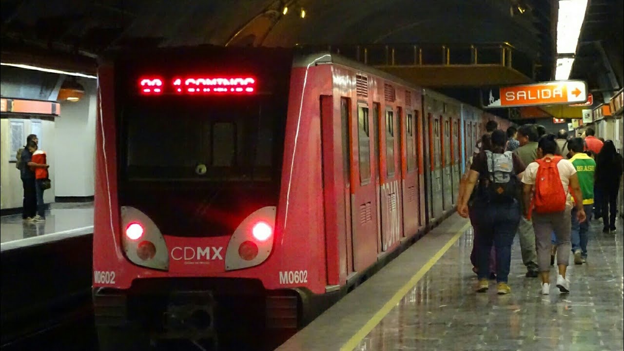 NM-02 CDMX Linea 7 - Recorrido a gran velocidad - Metro de la Ciudad de México