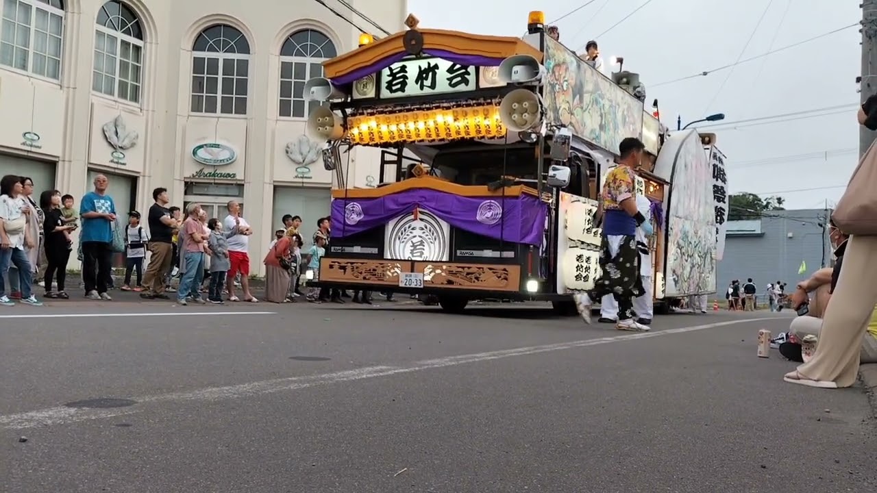 厚岸夏祭り　若竹会の祭り