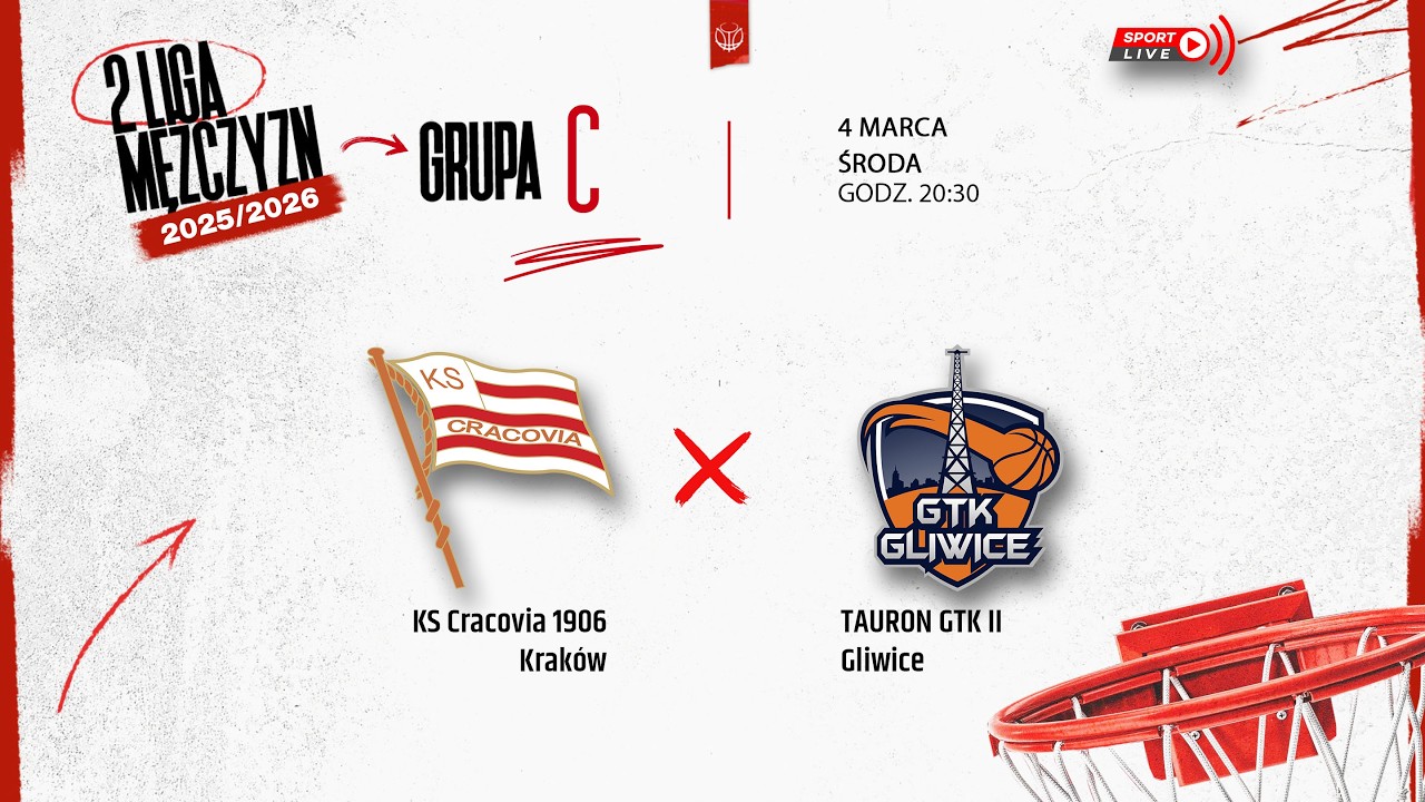 KS Cracovia 1906 Kraków - TAURON GTK II Gliwice (2 LM)