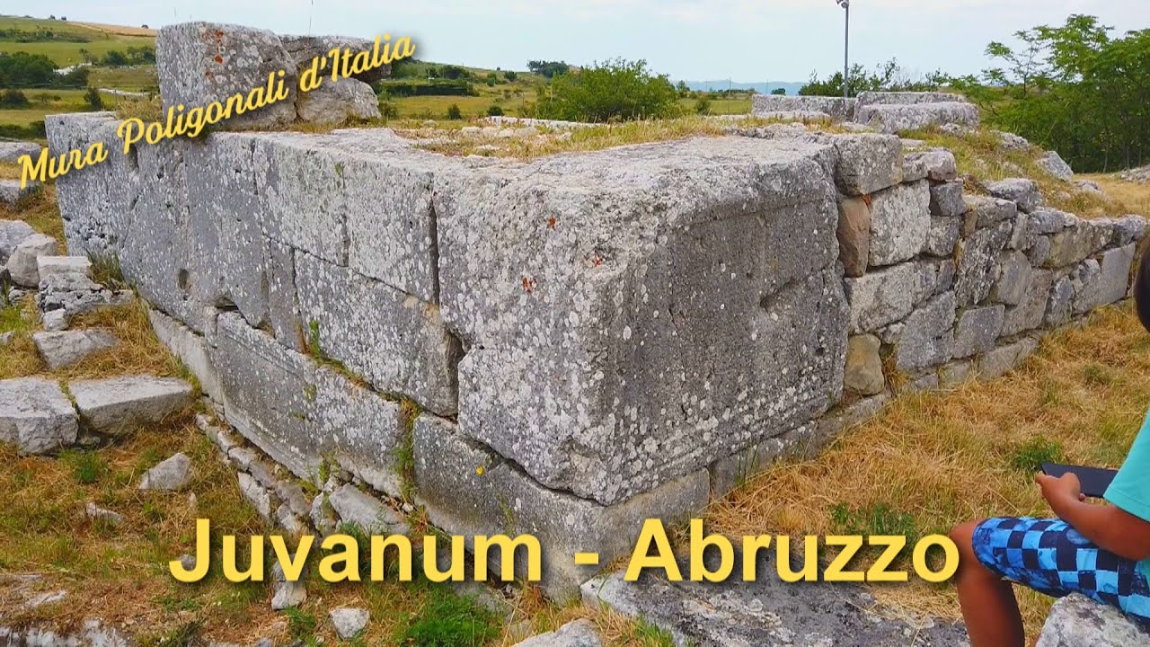 Le mura megalitiche di Juvanum - Mura Poligonali d'Italia