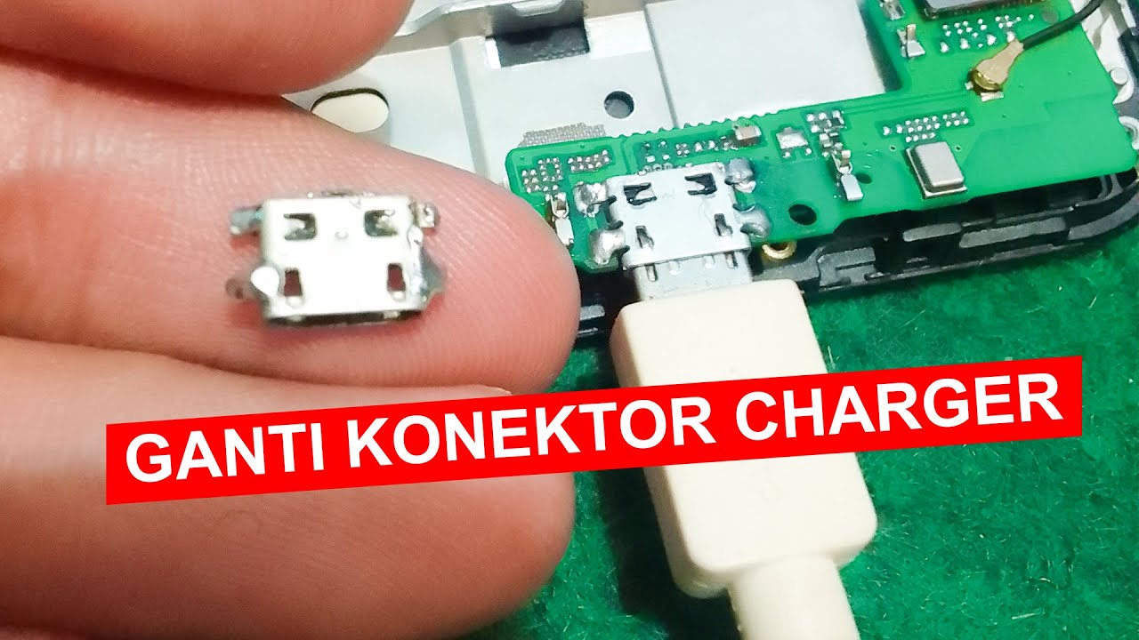 Tutorial Mengganti Konektor Charger Hp Dengan Baik dan Benar