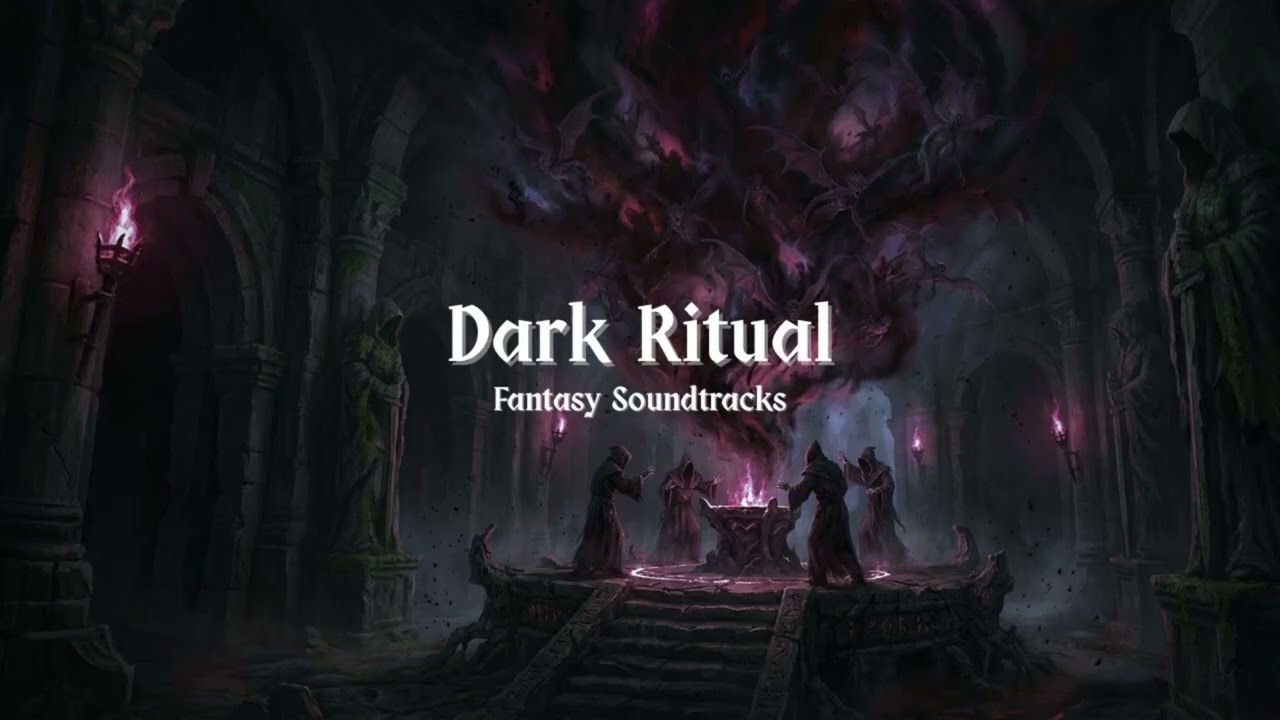 Dark Ritual | D&D/TTRPG Ambience Music | 1 Hour | Free Copyright