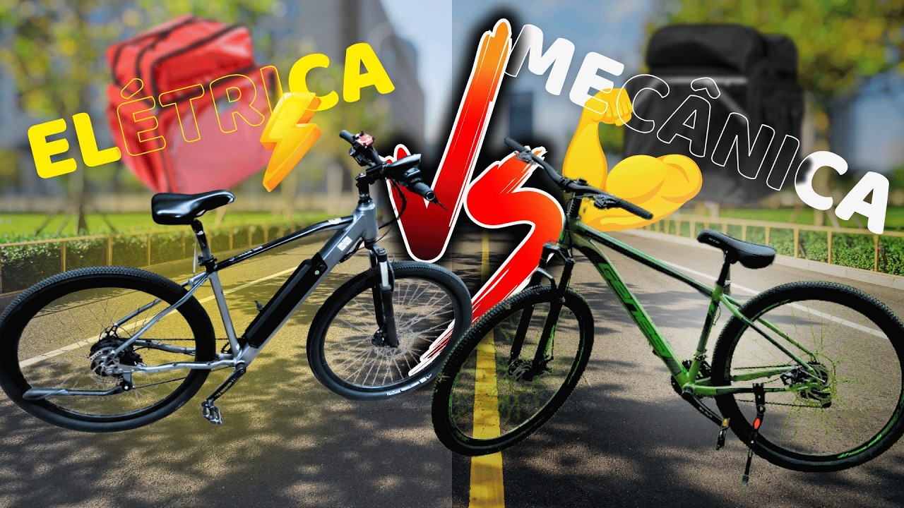 Bike ELÉTRICA x MECÂNICA: Qual É Melhor pra Entregas?