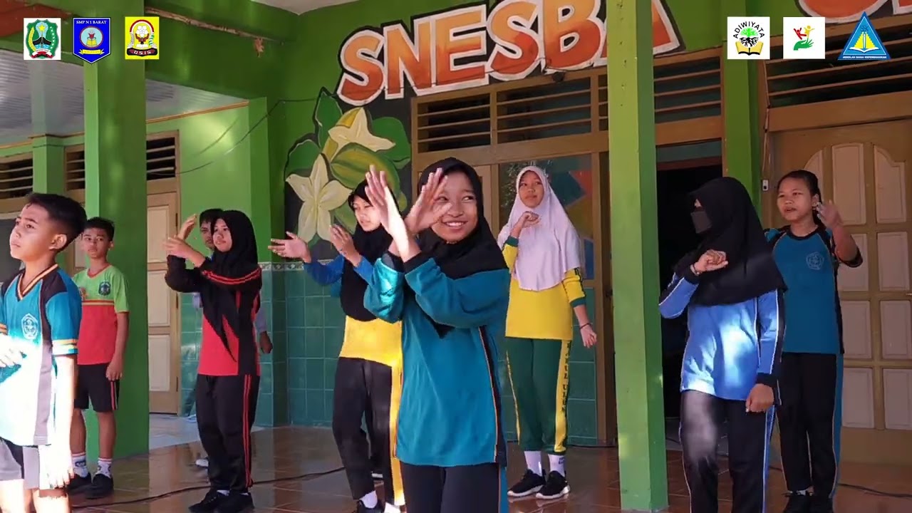 Masa Pengenalan Lingkungan Sekolah SMP Negeri 1 Barat Tahun Pelajaran 2023/2024