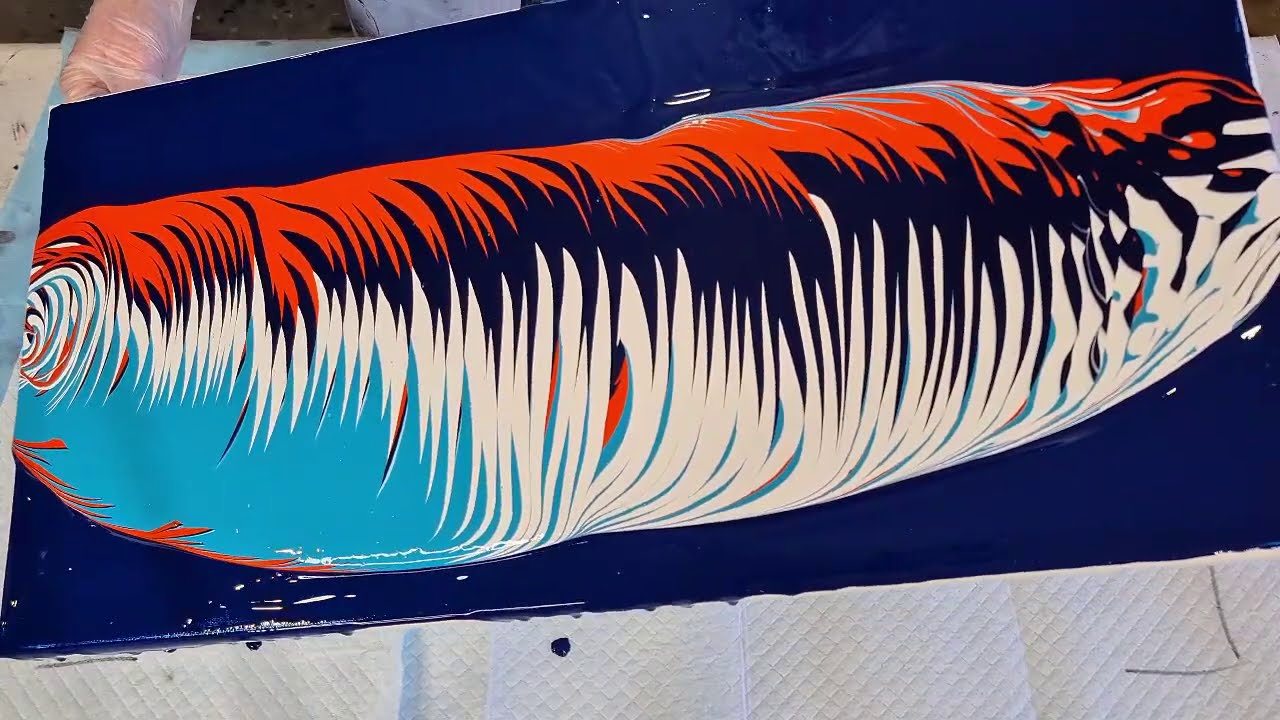 #935 Reverse Wandering Ring Pour Using My Four Chamber Split Cup
