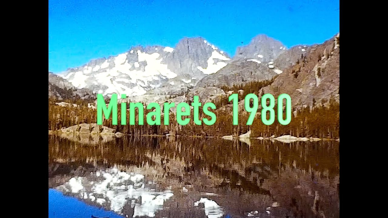 A 1980 hike to the Minarets, in the Ansel Adams Wilderness.