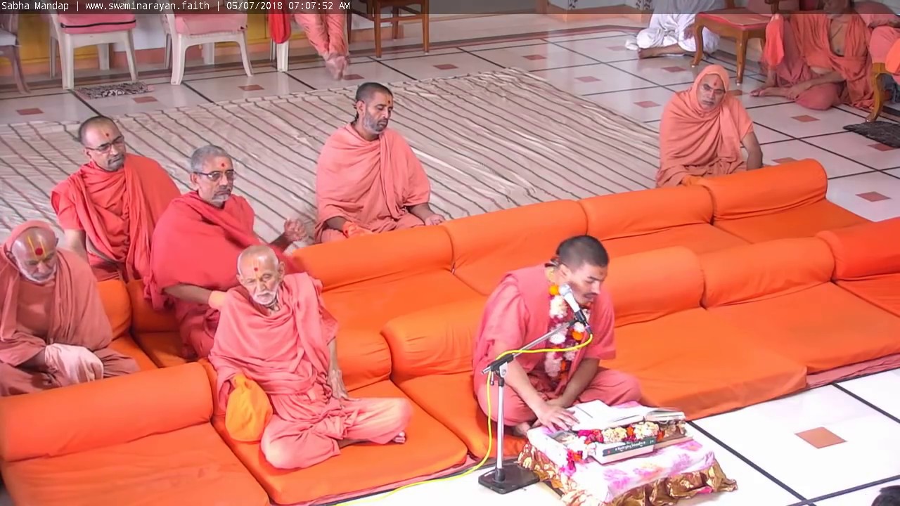 Vachanamrut Gadhada Madhya 11, 12 (Daily Morning Katha) 5/7/2018