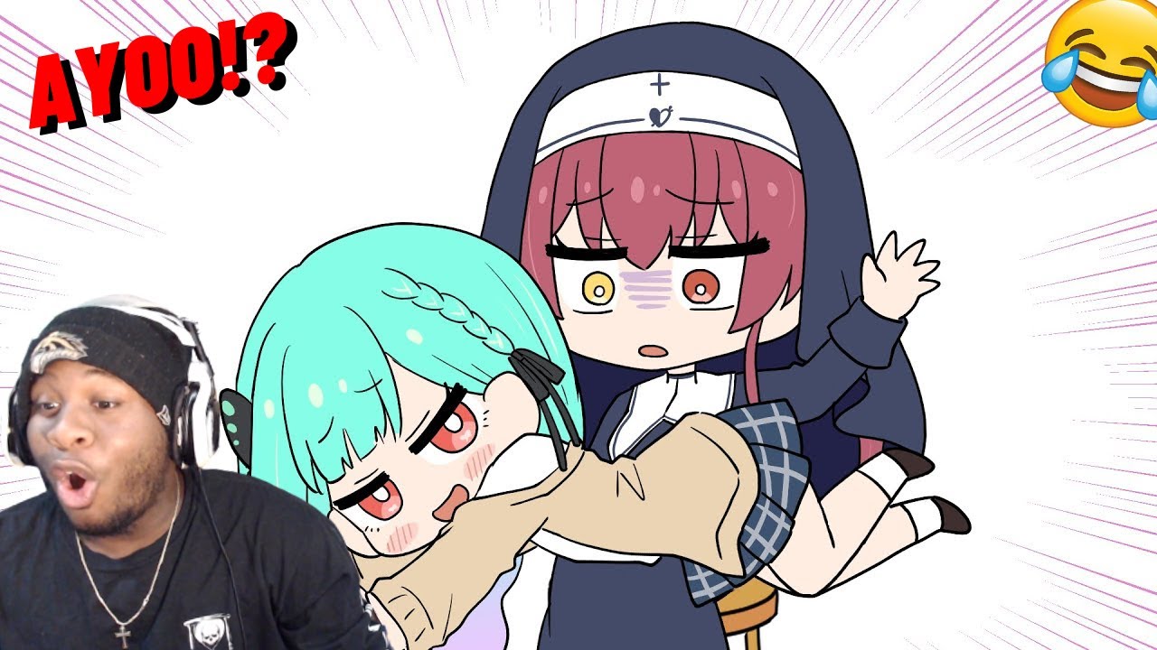 Watching More COMICAL Hololive Animations! [momonofu EN REACTION] PT 2