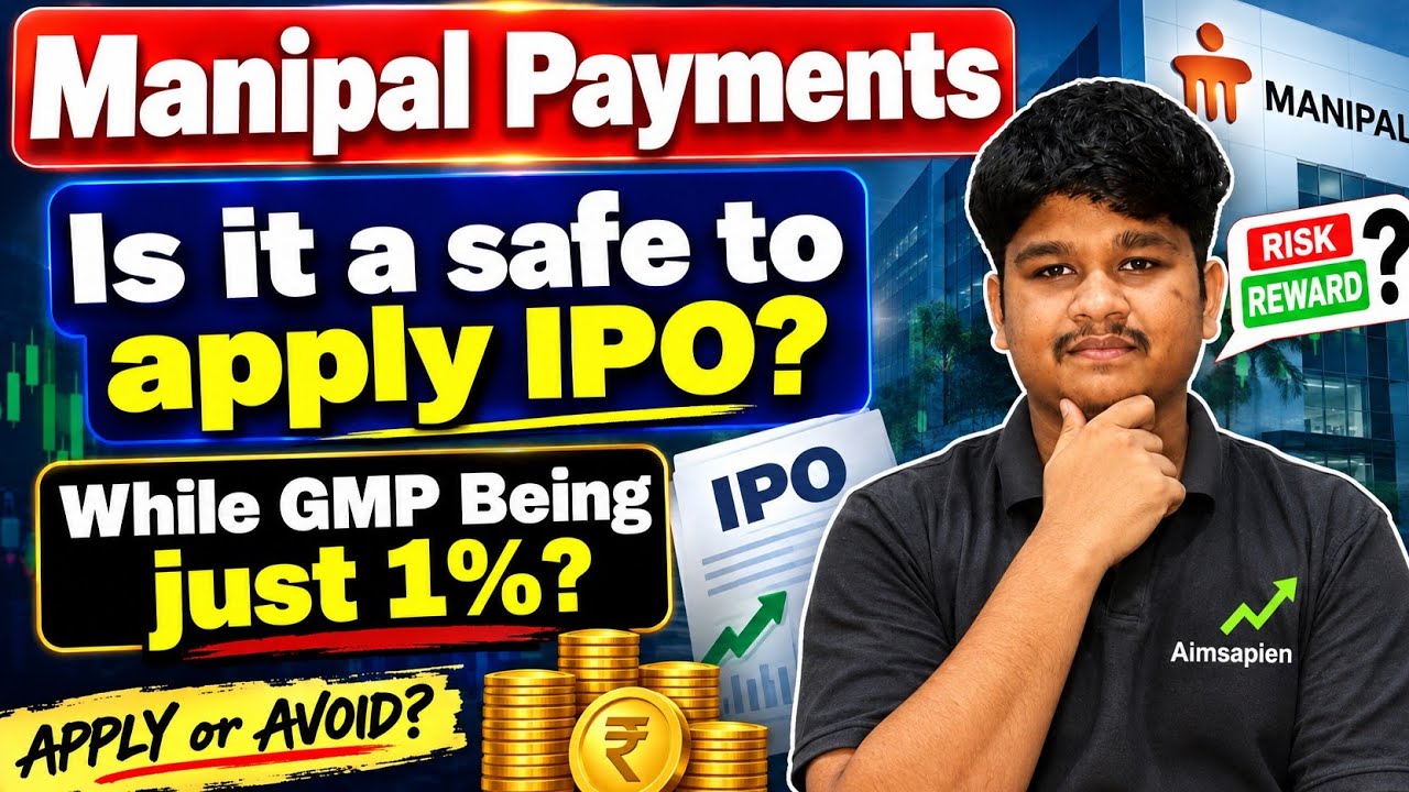 Manipal Payment IPO | is it safe to apply despite having just 1% GMP? | Aimsapien 