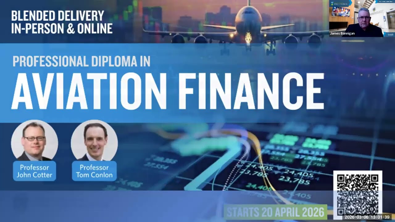 Diploma in Aviation Finance Webinar March 6 2026