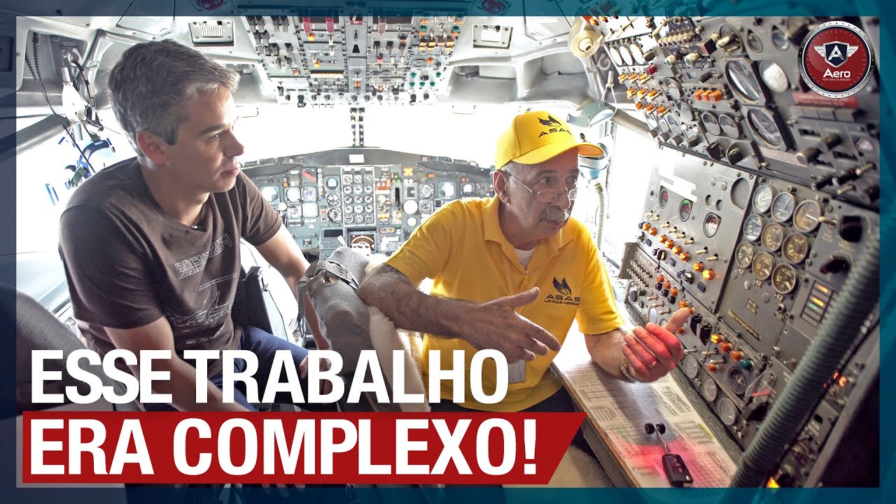 Por que o ENGENHEIRO DE VOO era MUITO IMPORTANTE nos aviões antigos?