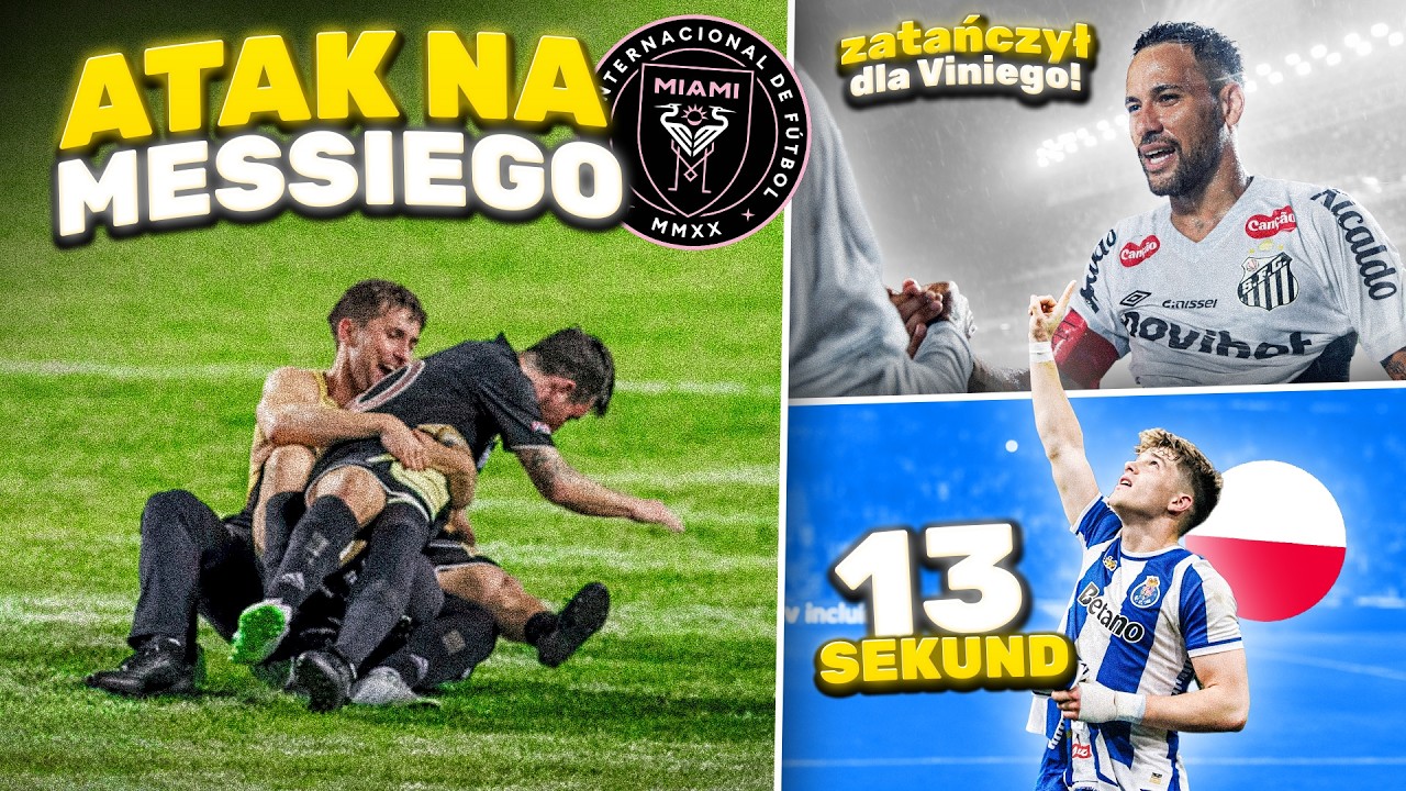 KIBIC powalił Messiego na murawę&hellip; 13 sekund i GOL Pietuszewskiego! Neymar ZATAŃCZYŁ dla Viniciusa!