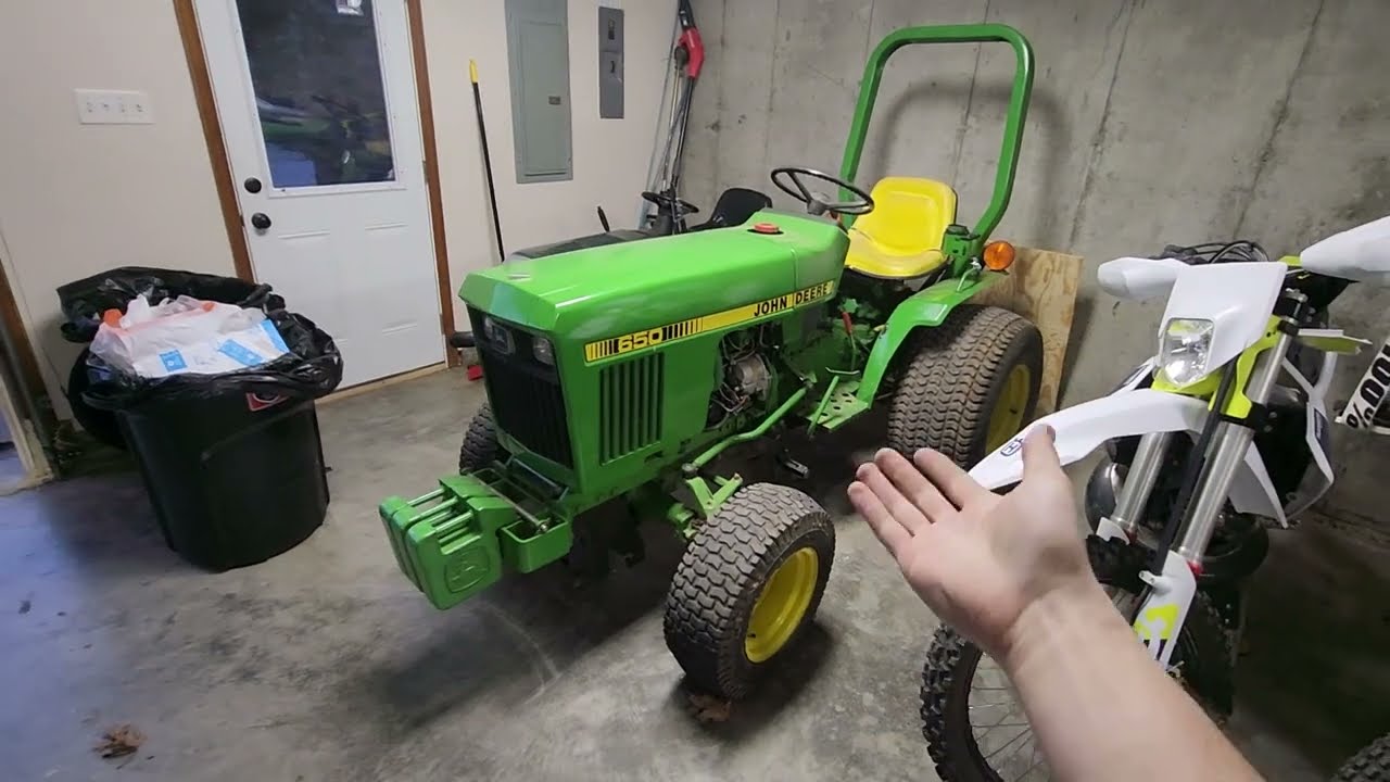 John Deere 650 — самый крутой маленький дизельный трактор 4x4