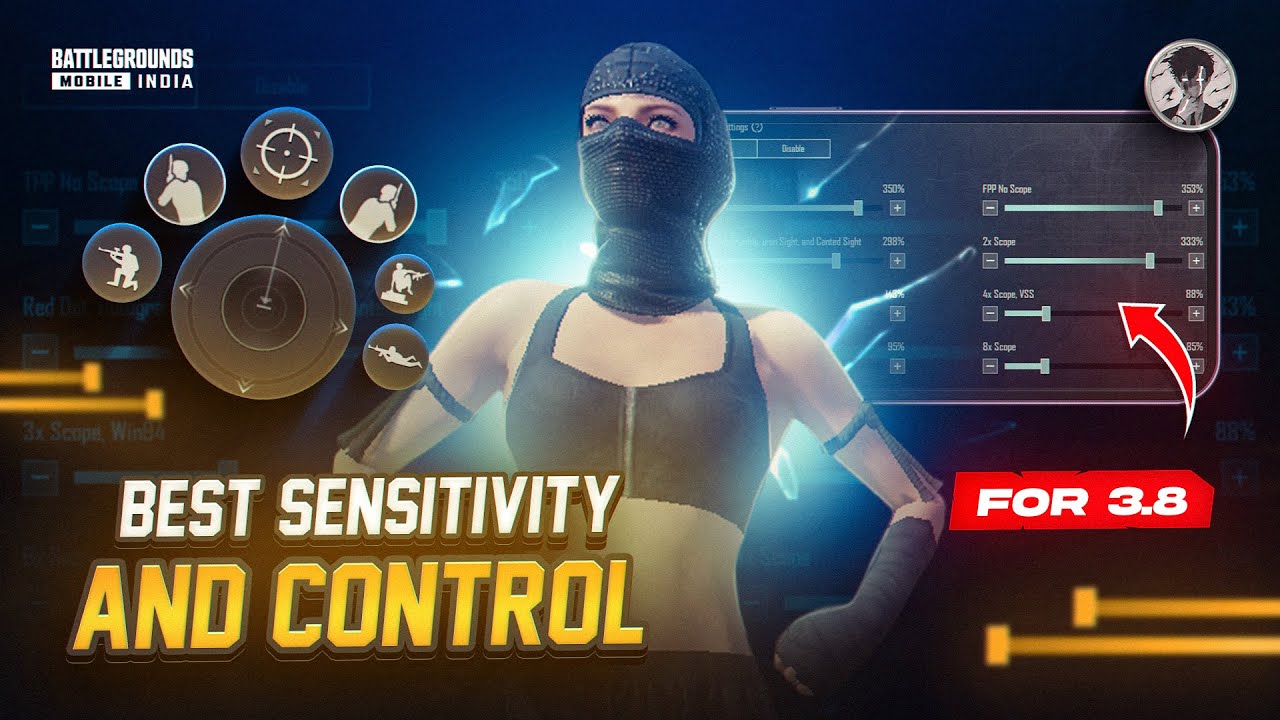TOUOP : Sensitivity & Controls | 3.8 FULL SETTINGS! & training drills 🔱