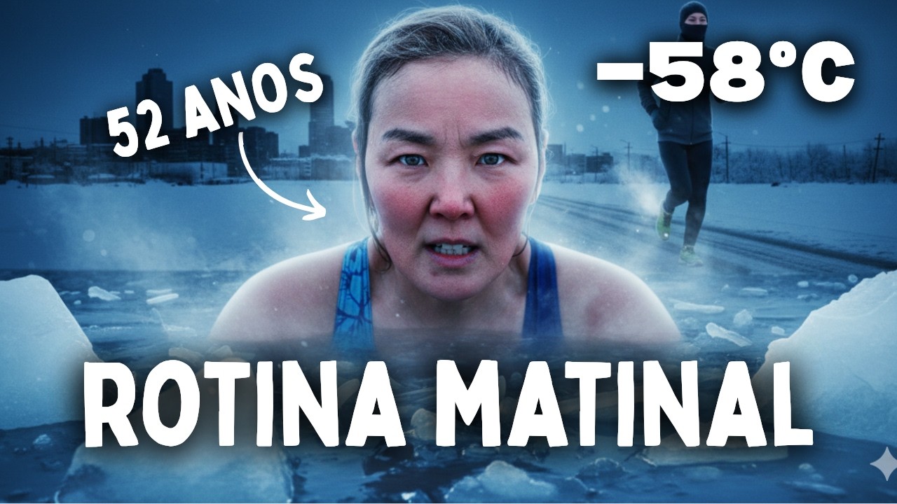 A Rotina Matinal Mais INSANA a –58°C na Cidade Mais Fria da Terra Yakutsk