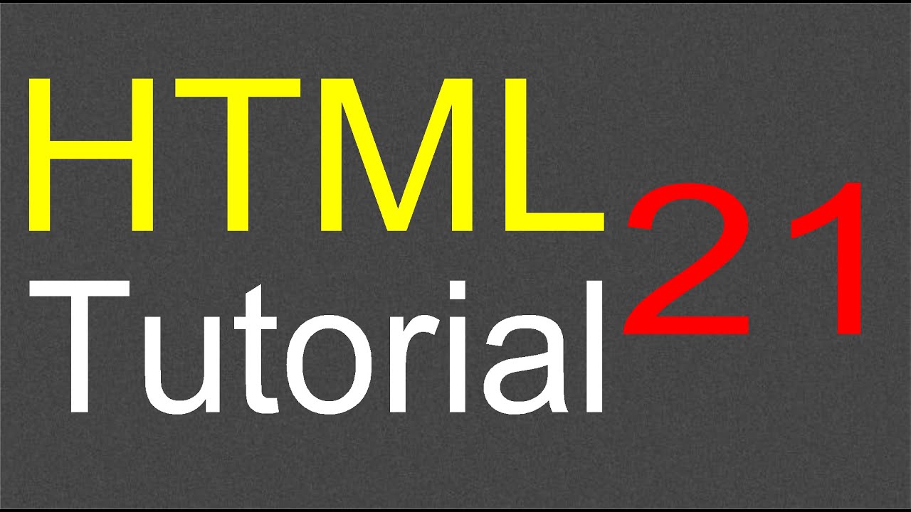 Учебник HTML для начинающих - 21 - Символы экранирования