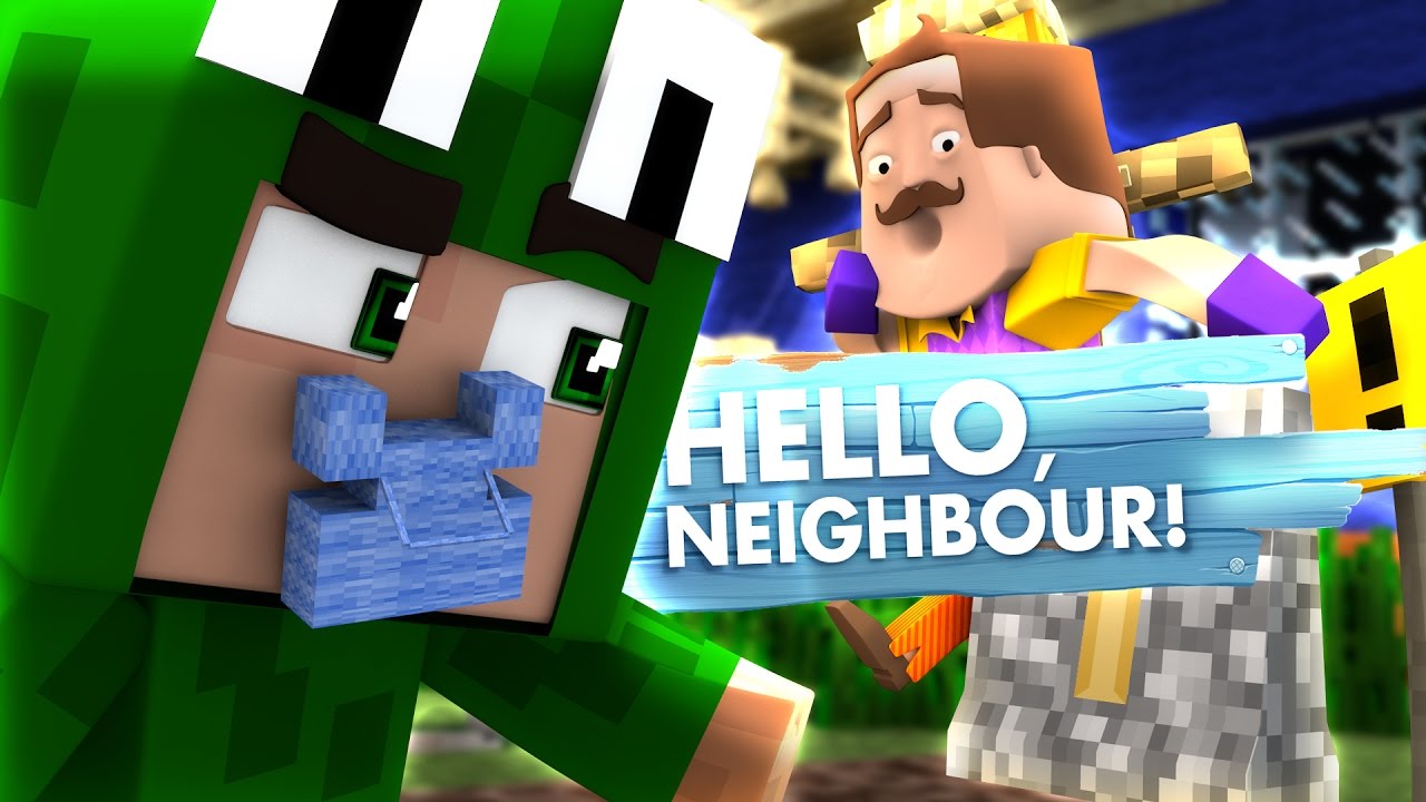 Minecraft Baby Hello Neighbour - THE NEIGHBOUR MURDERED AND BURIED SOMEONE!?