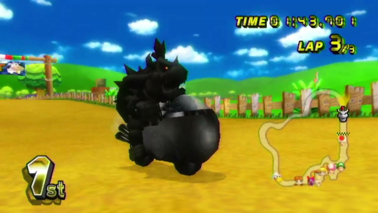 Mario Kart Wii - Dry Bowser, Spear