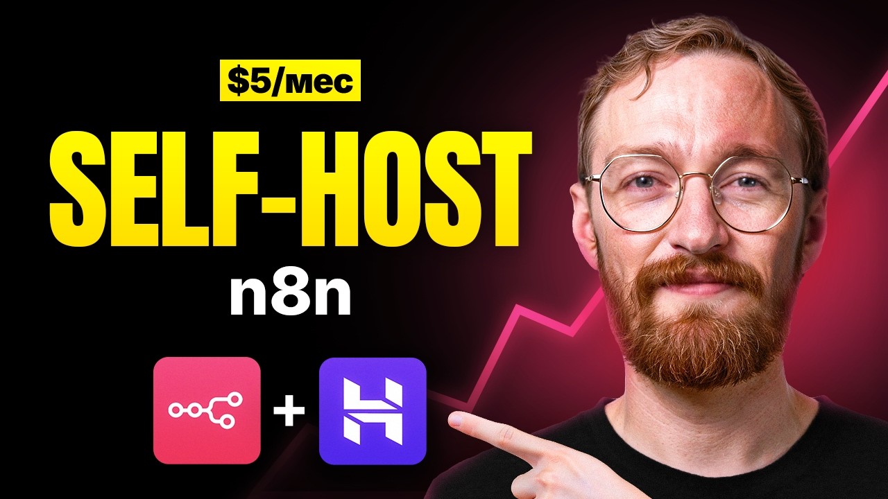Как Настроить Самостоятельный Хостинг n8n (Пошагово)