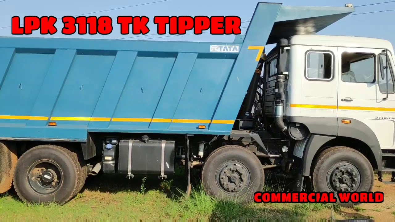 TATA LPK 3118 TK SIGNA SLEEPER CABIN TIPPER 2019 MODEL BS 4