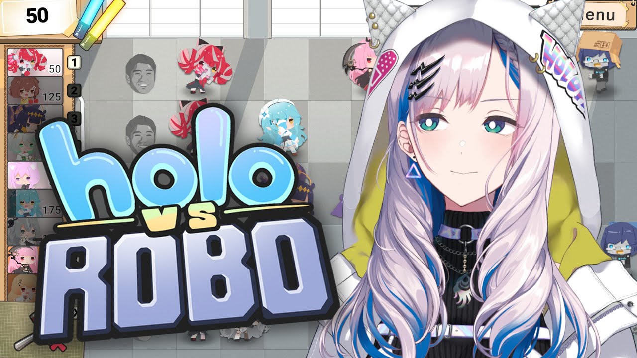 【Holo vs Robo】IS REINE STRONG IN THIS GAME?【Pavolia Reine/holoID gen 2】