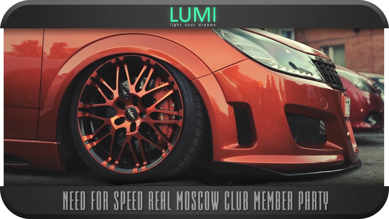 Need For Speed Real Moscow Club Tuning Day