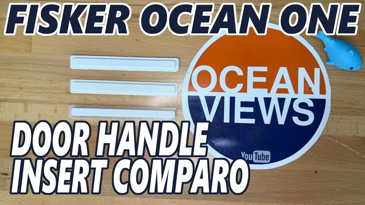 Fisker Ocean - Door Handle Insert Comparo
