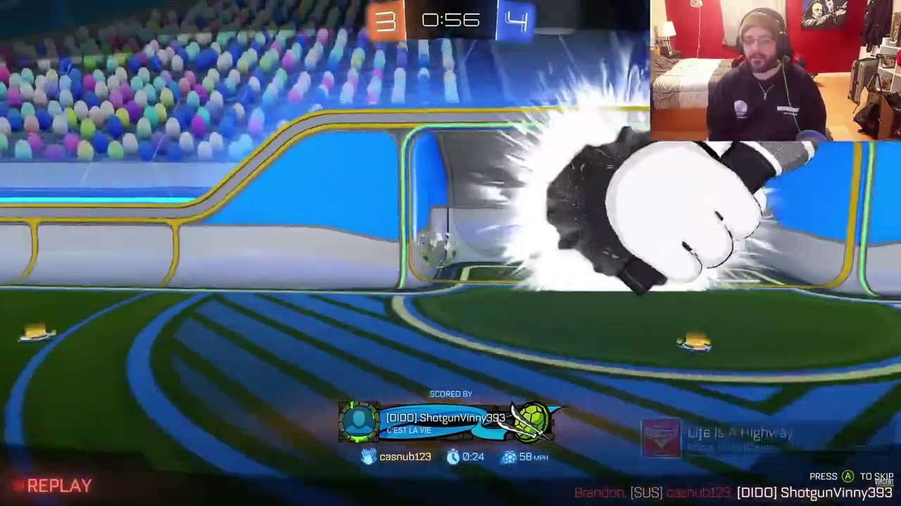 Boxing Glove Goal Today With Mic Drop!