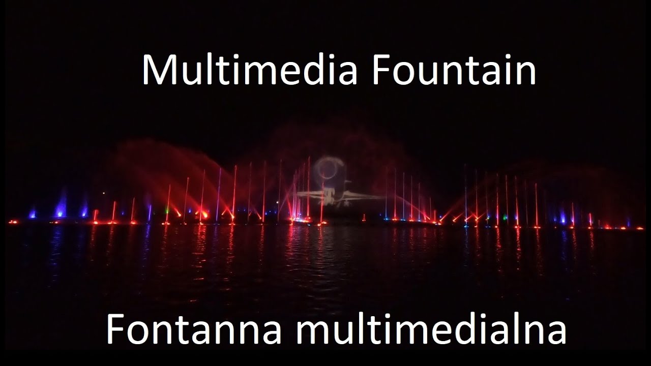 Fontanna Multimedialna 1440p - pokaz specjalny - Wrocław