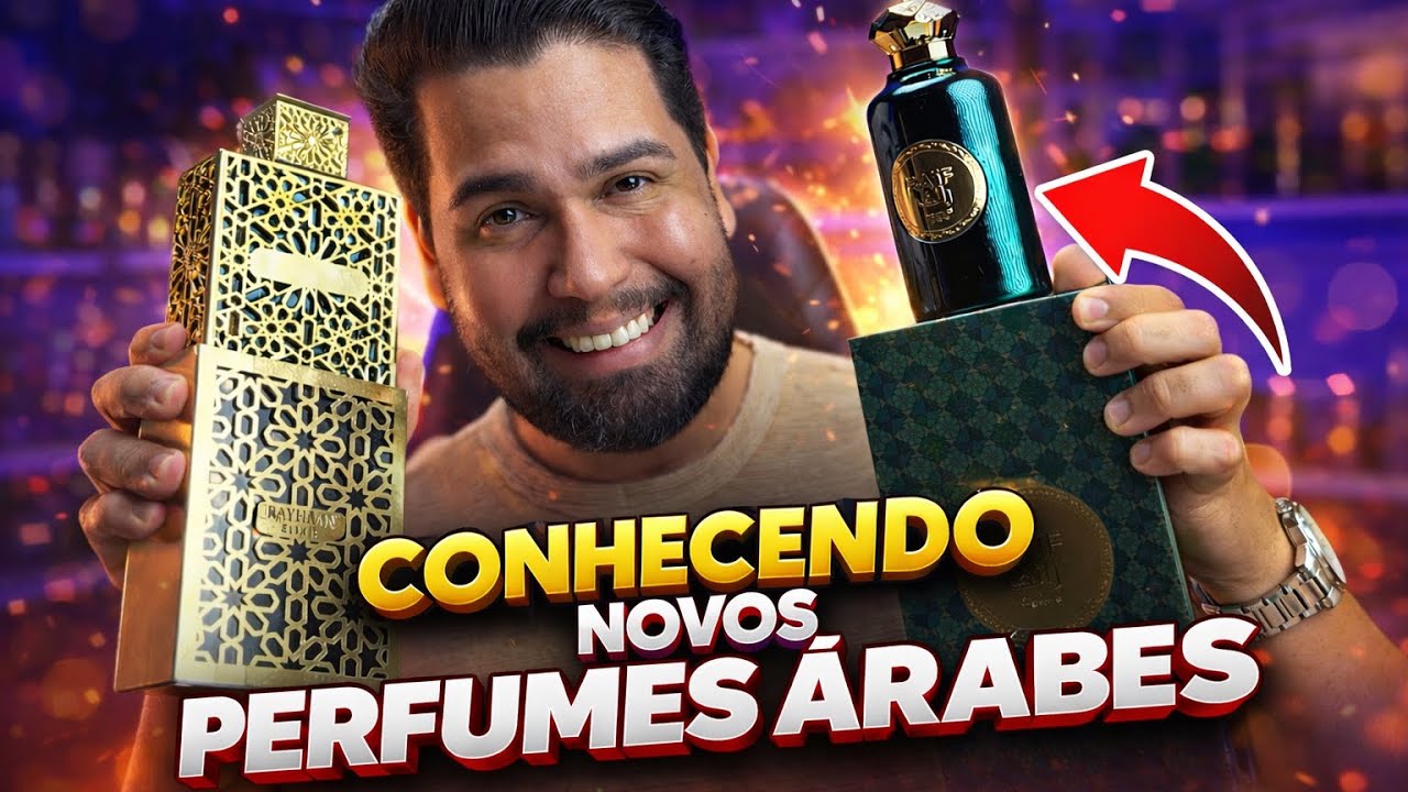 CONHECENDO PERFUMES ÁRABES
