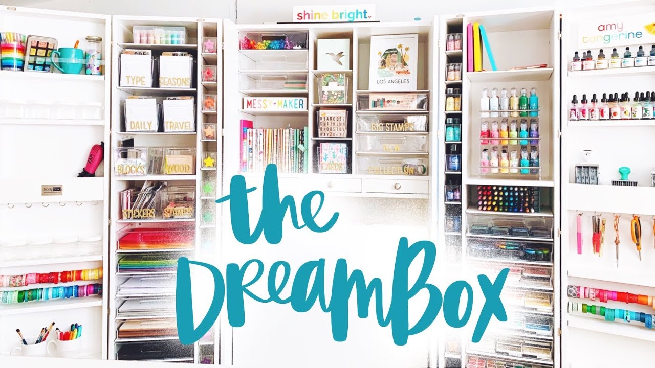 Studio Organization | My New DreamBox!