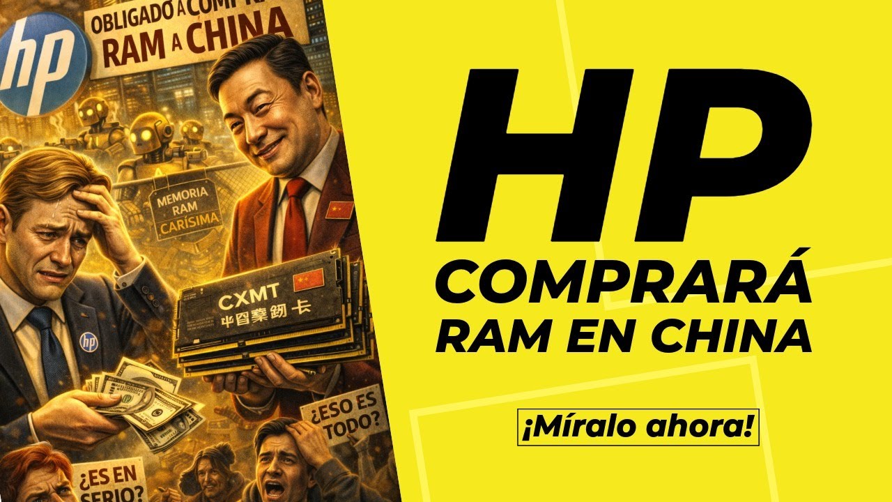 HP comprar&aacute; RAMs en China a CXMT.