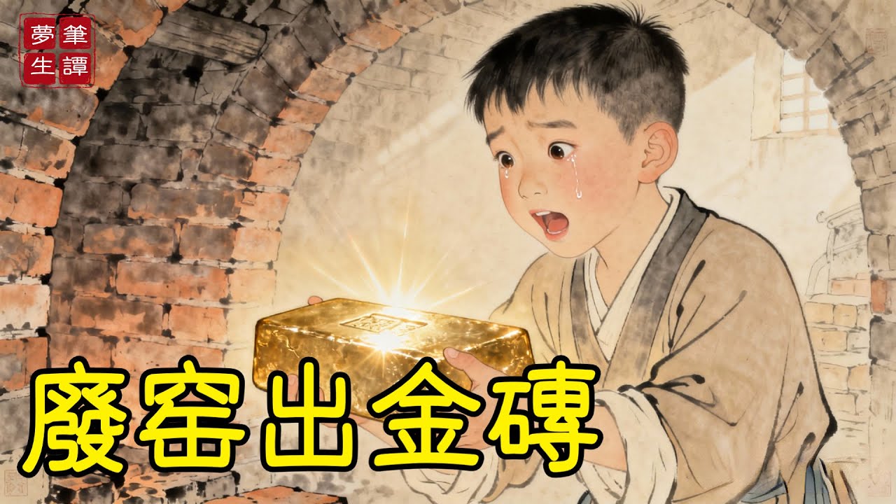 兄弟分家，大哥占盡良田商鋪，只給老實二弟一座荒廢的磚窯。二弟無奈重開磚窯，竟燒出了聲如磐、明如鏡的「金磚」，成為貢磚！#故事#民間傳說#奇遇#報恩#原創故事
