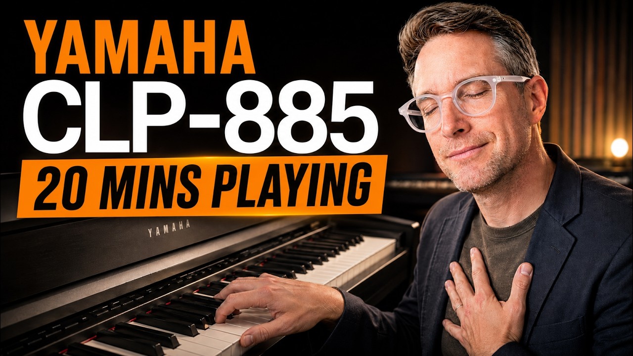 Can You Play a Digital Piano with Passion? | Yamaha CLP-885 Demonstration