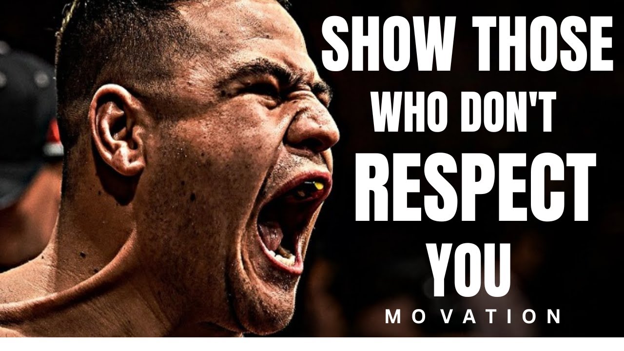 SHOW THOSE WHO DON'T RESPECT YOU- Voice Motivation #motivation #motivational #quotes #inspiration