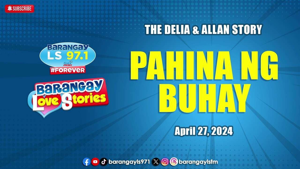 PAHINA NG BUHAY - DELIA & ALLAN | Papa Dudut | Barangay Love Stories
