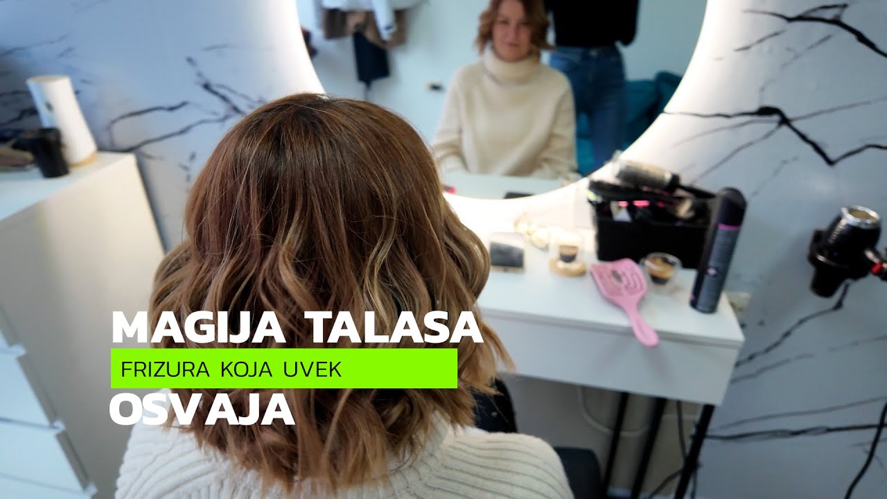 Magija talasa  - frizura koja uvek osvaja