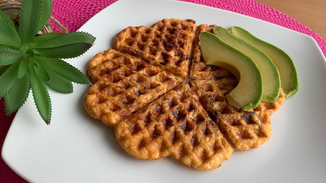 R&uuml;hreiwaffeln , schnelles Fr&uuml;hst&uuml;ck, deftige Waffeln die satt machen 🥰