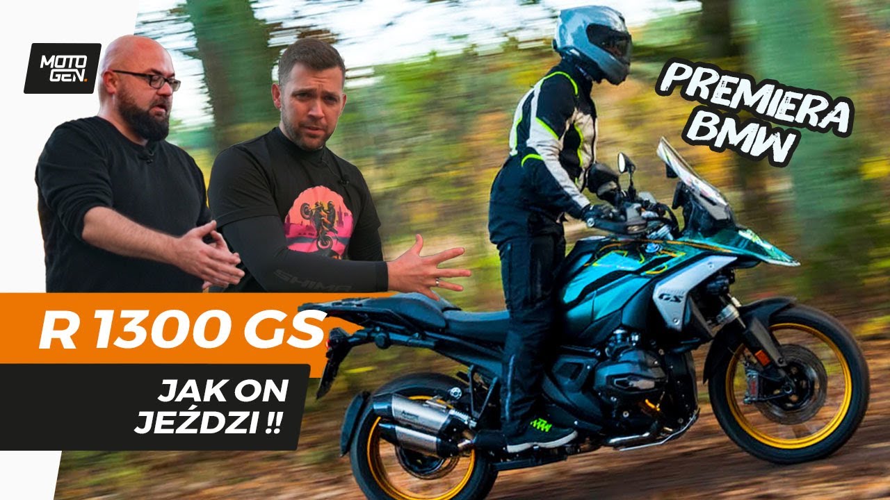 BMW R 1300 GS 2024 - pierwsza jazda ⚠ [test i opinia o GS1300] Lepszy? 🏍 Lżejszy? 🏍 Zupełnie inny? 🏍